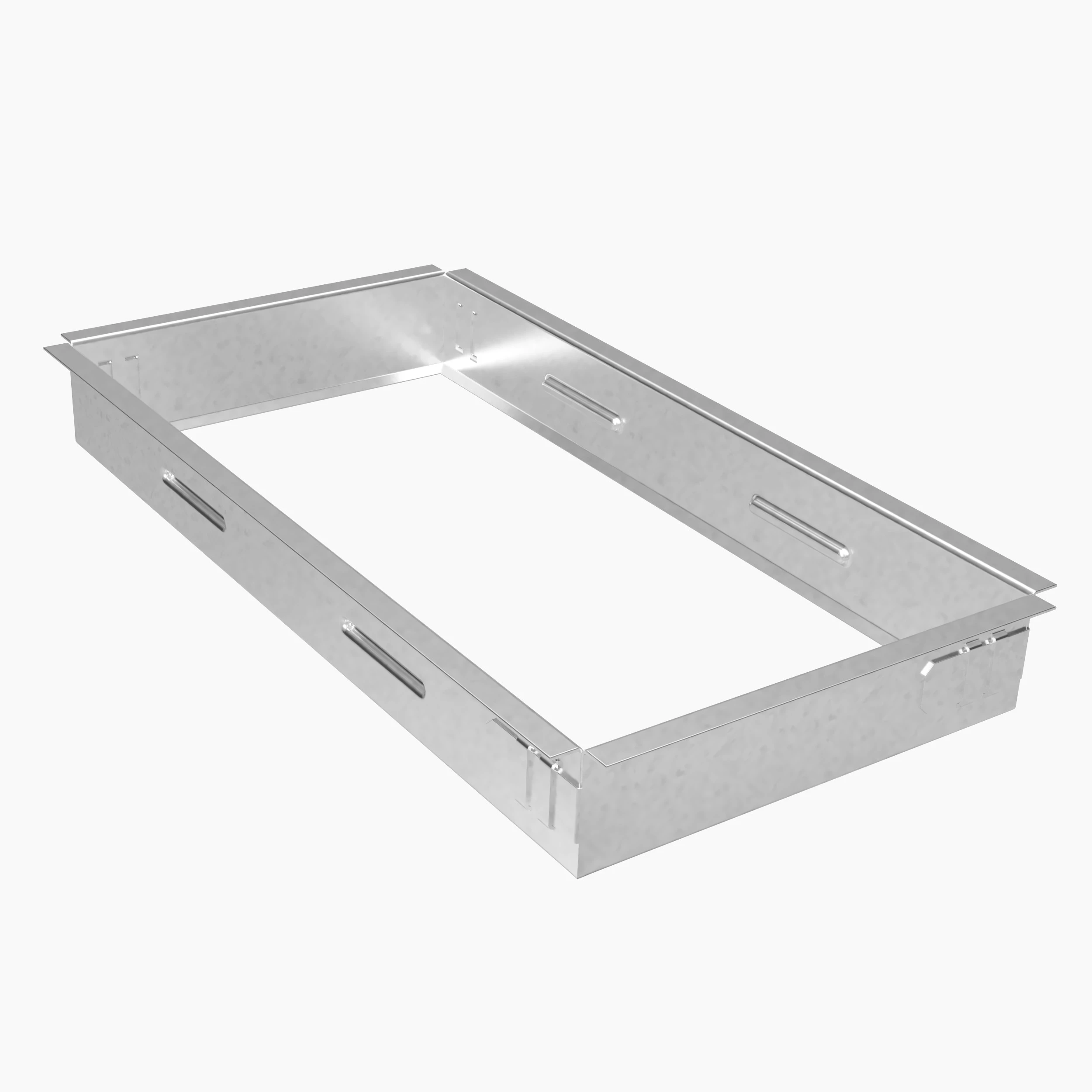 Accesorii - Contracadru din tabla de otel galvanizat model CC ACP pentru montaj ascuns grile