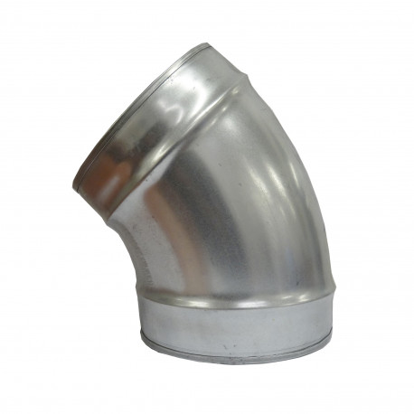 Tubulatura Rigida INOX - Fara Garnitura - Cot la 45° INOX  BSP45 - Fara Garnitura