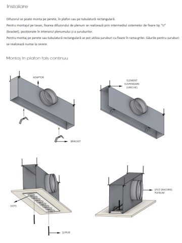 Difuzor liniar arhitectural cu duze orientabile DOTS [2]