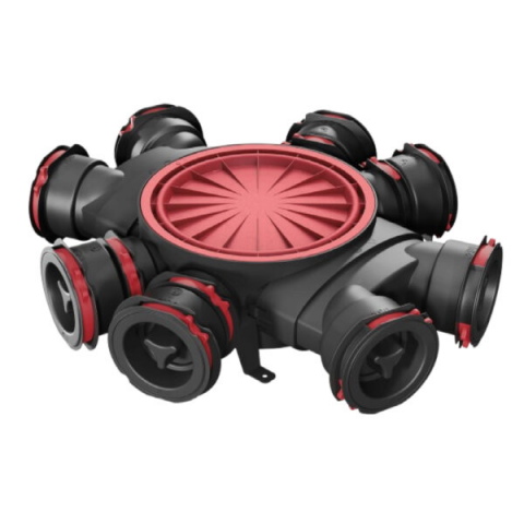 Sisteme de ventilație Recuperatoare de Caldura - Distribuitor ventilatie HEATPEX ARIA CONNECT – 8 prize Ø 90 mm, OneClick®, ATC 1, Ultra-Fresh®
