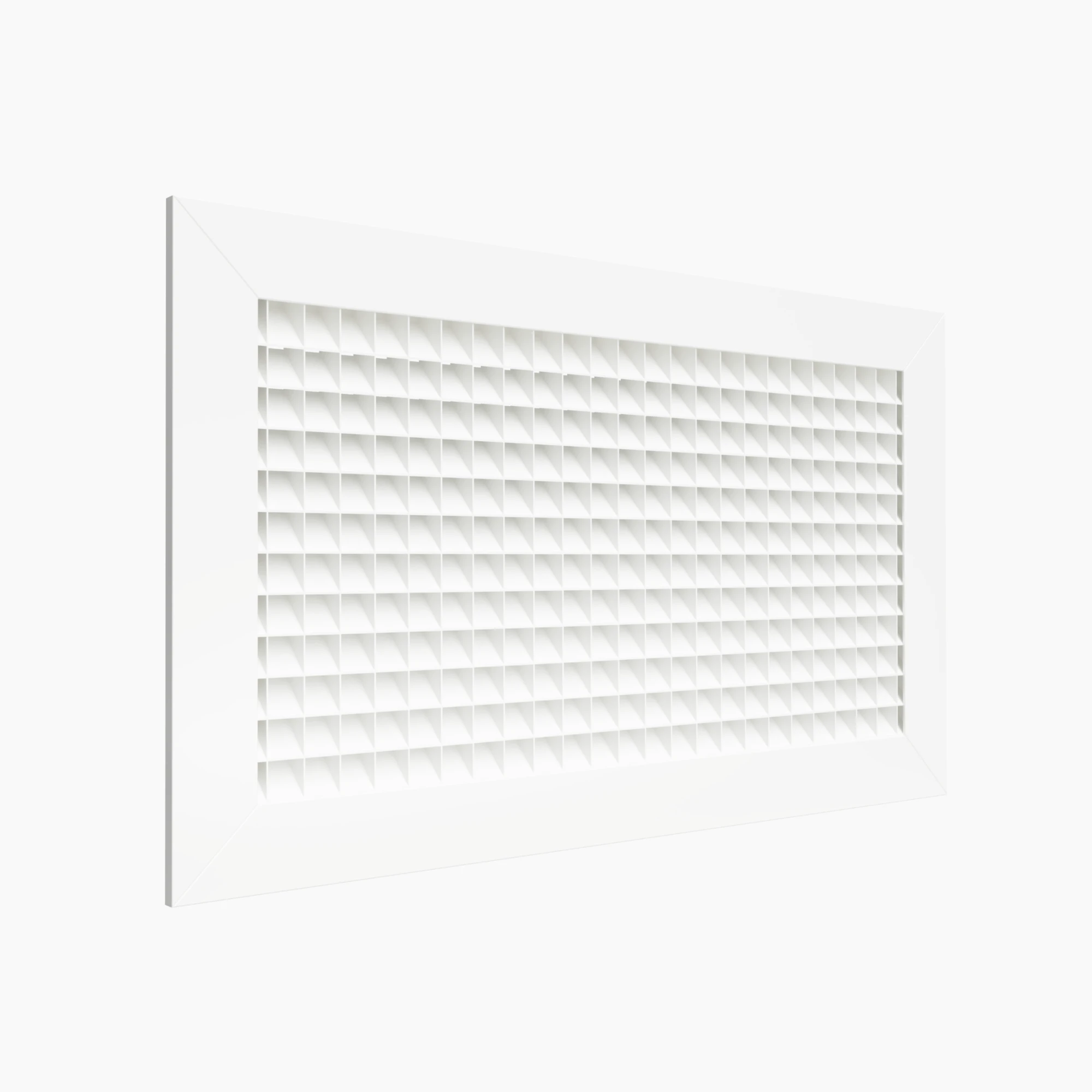Grile - Grila de aspiratie din aluminiu cu caroiaj tip fagure la 45 grade EG-45