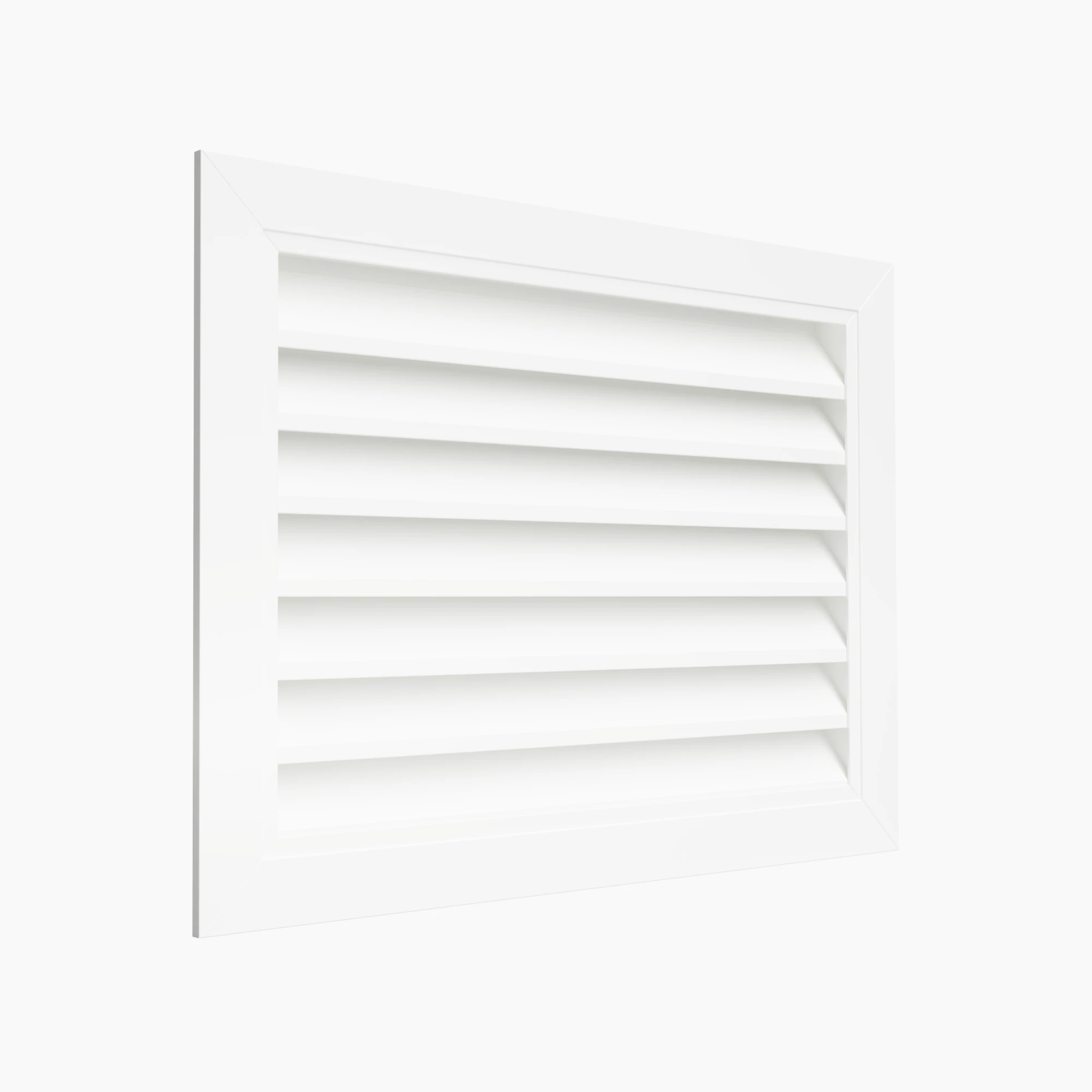 Grila Exterior Rectangulara - Grila de ventilatie pentru exterior antiploaie cu plasa de sarma model WPL-S