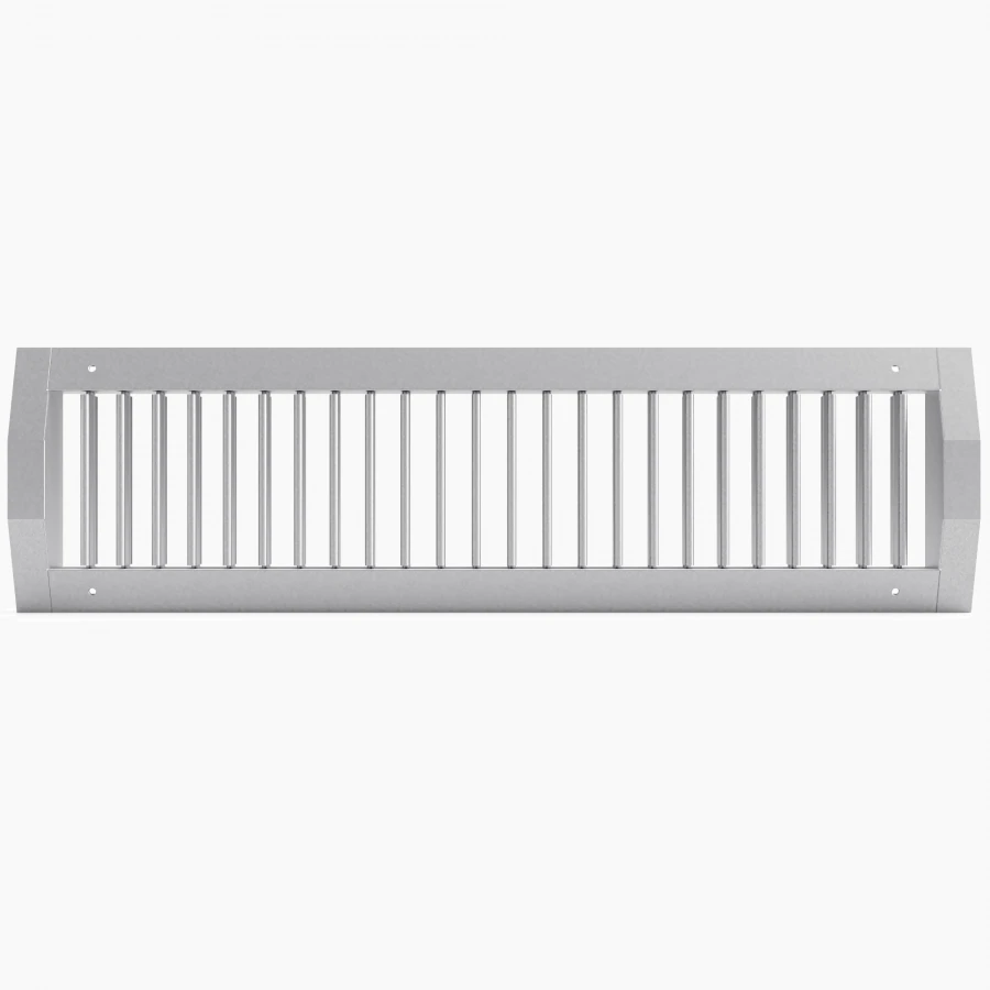 Ventilatie - Grila de refulare din otel galvanizat pentru tubulatura circulara RA-1
