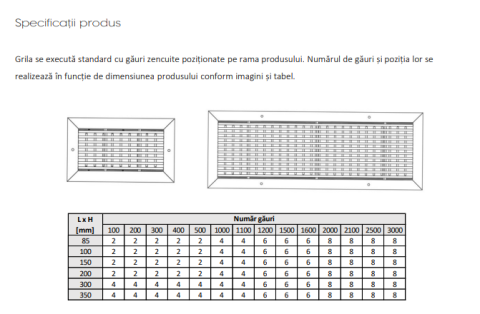 LBD-15 Grila liniara decorativa [2]