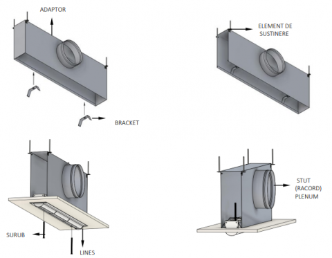 Difuzor de aer LINES - Ventilație cu Duze Liniare Pivotante pentru Spații Generoase | Design Funcțional și Estetic [4]