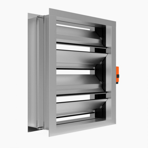 Ventilatie - VCD -Clapetă Reglaj Debit - Reglare Manuală sau Electrică