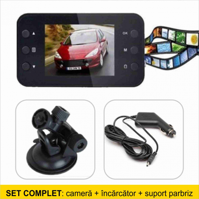 NOU! Camera auto pentru filmare in trafic EasyPix DVR HD - inregistreaza video+audio, functie detectia miscarii + filmare nocturna [4]