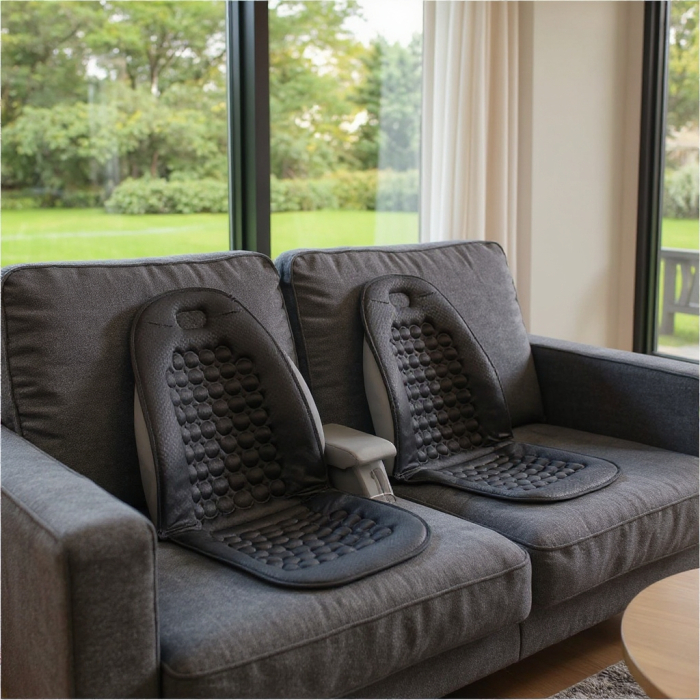 NOU! Husa cu Masaj Magnetic cu efect benefic in alinarea durerilor de spate si imbunatatirea tonusului muscular - marime universala [4]