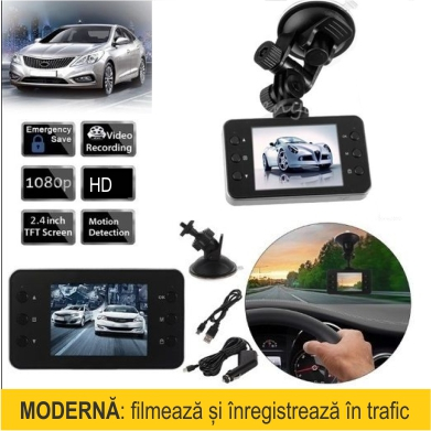 NOU! Camera auto pentru filmare in trafic EasyPix DVR HD - inregistreaza video+audio, functie detectia miscarii + filmare nocturna [1]