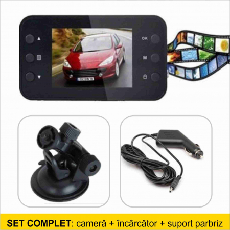 NOU! Camera auto pentru filmare in trafic EasyPix DVR HD - inregistreaza video+audio, functie detectia miscarii + filmare nocturna [3]
