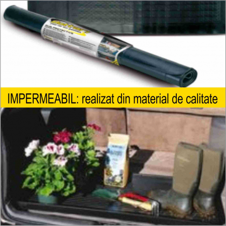 NOU! Covor impermeabil pentru portbagaj decupabil la conturul dorit - marime universala [1]