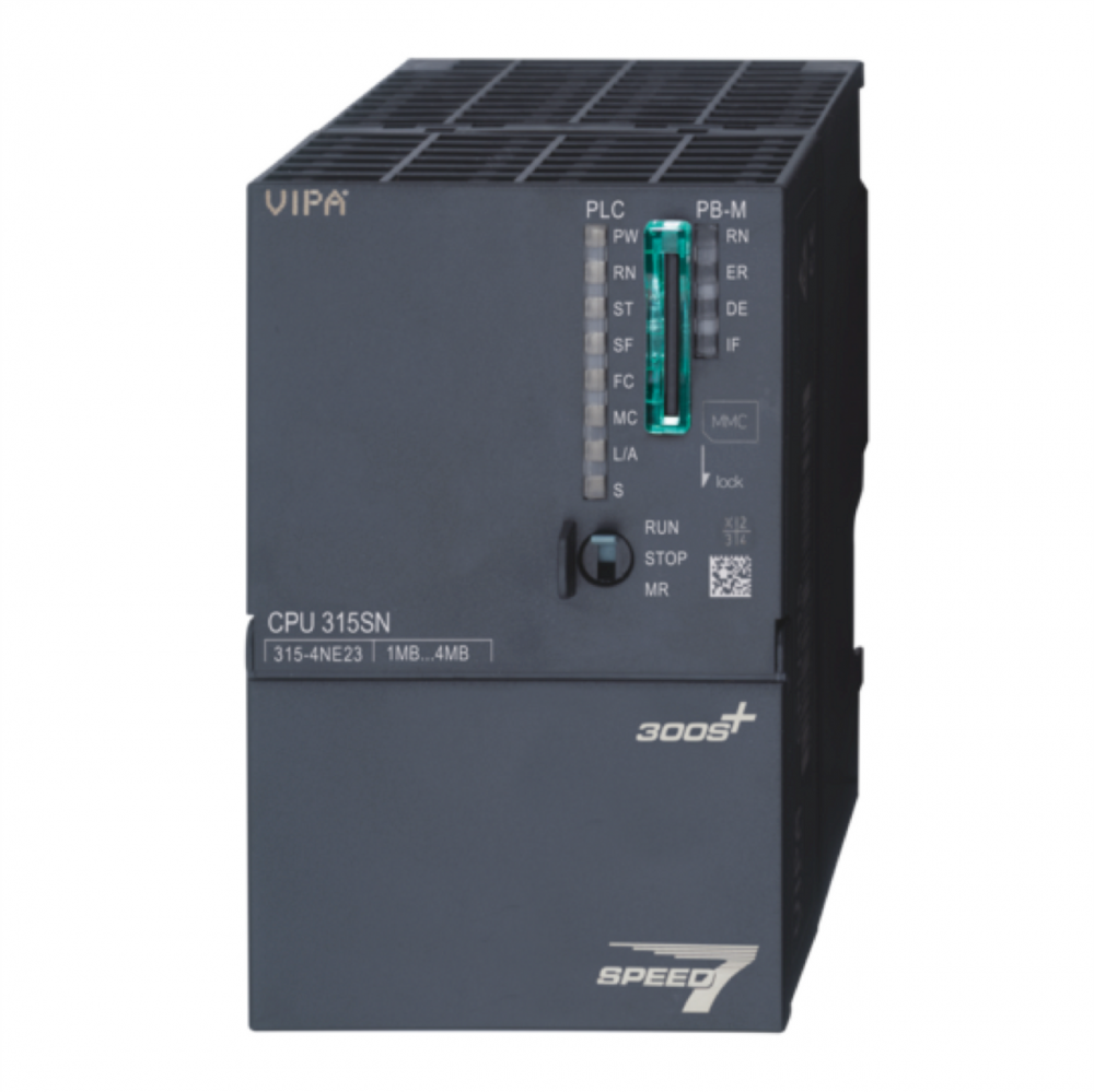 315-4NE23, CPU315SN/NET, SPEED7, 1MB, Controller PROFIBUS-DP, interfață PtP, CP343, configurabil în TIA Portal [1]