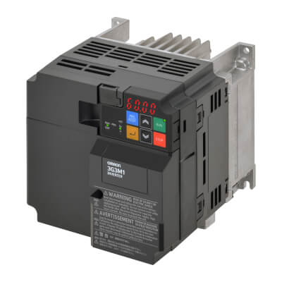 3G3M1-A2037, Convertizor M1, 3.7/5.5 kW (HD/ND), 17.5/19.6 A (HD/ND), 200 VAC, 3~ intrare, OLV/CLV control, STO  [1]