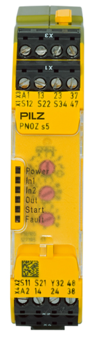 PNOZ s5 24VDC 2 n/o 2 n/o t, Releu siguranta [1]
