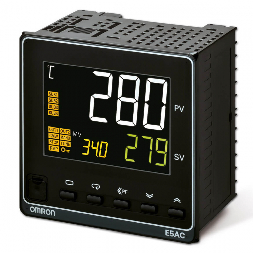 Controler temperatura, PRO; 1/4 DIN (96x96 mm); t/c & Pt100 & analog; 4 alarme; 1 iesire tensiune 12 VDC [1]