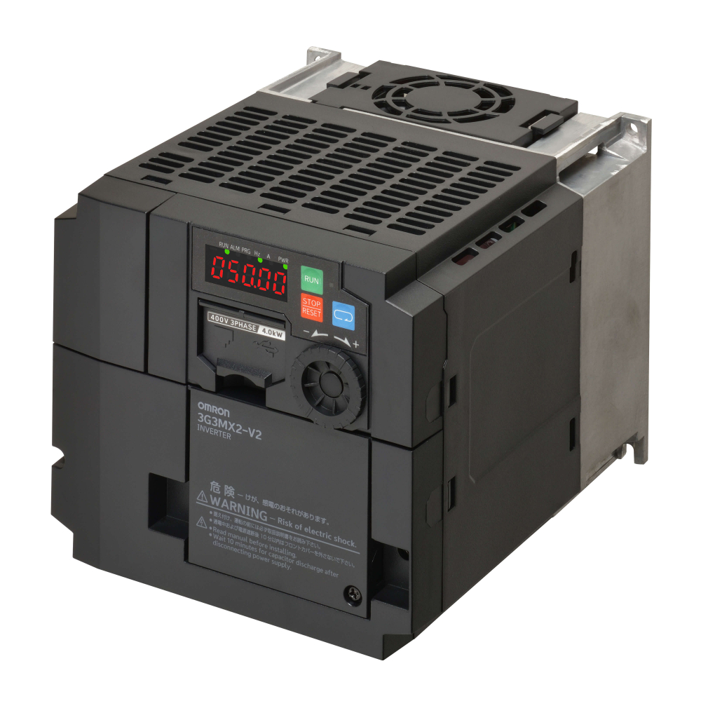 Convertizor de frecventa MX2-EV2, 4.0/5.5 kW (ND/LD), 9.2/11.1 A (ND/LD), 400 VAC, 3~ intrare, control vectorial [1]
