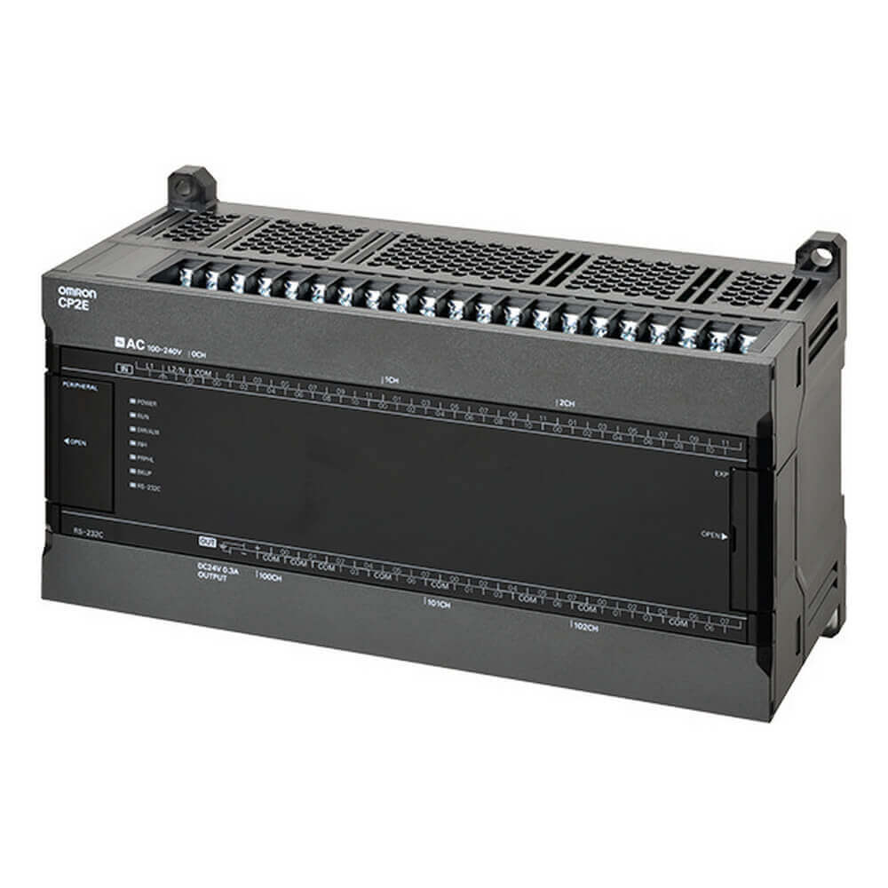 CP2E PLC compact - Tip Esential; 36 DI, 24DO; iesire cu releu; putere de alimentare 220 VAC; memorie de program 4k pasi [1]
