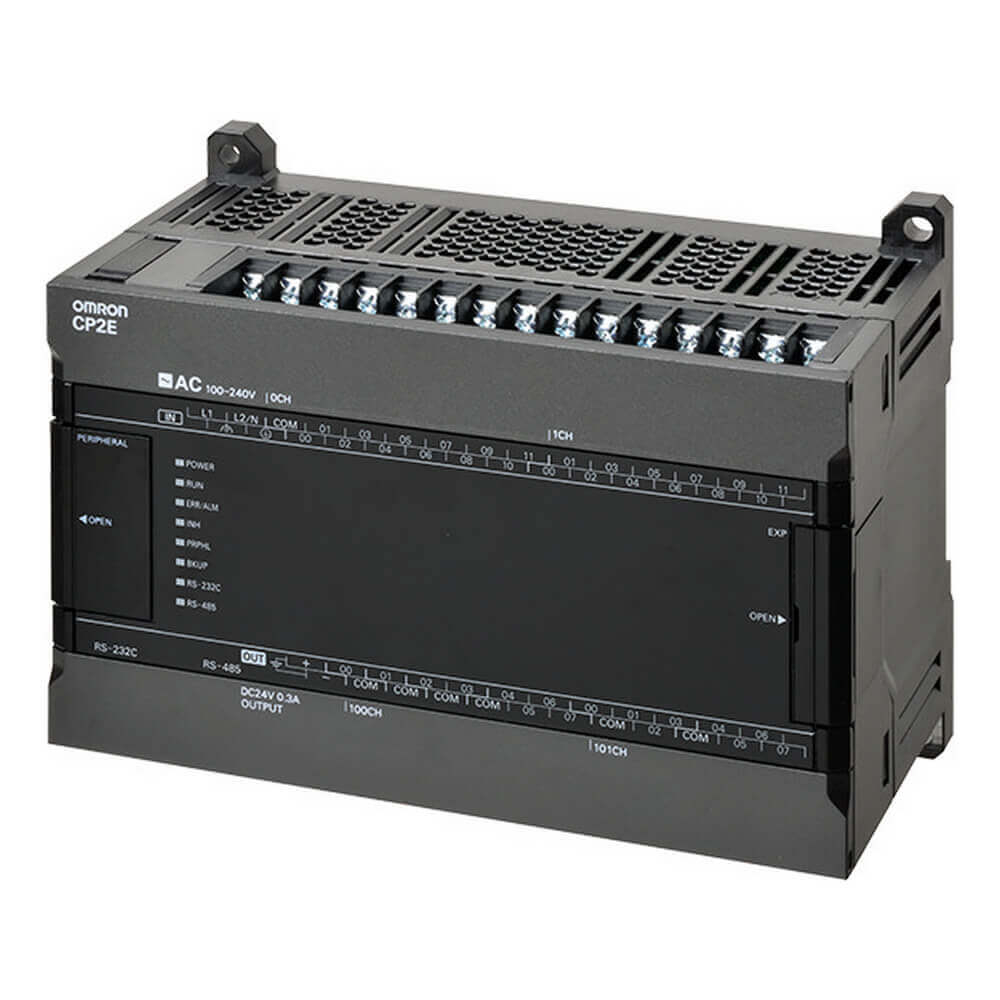 CP2E PLC compact - Tip Standard; 24 DI, 16 DO; iesire NPN; putere de alimentare 24 VDC; memorie de program 8k pasi [1]