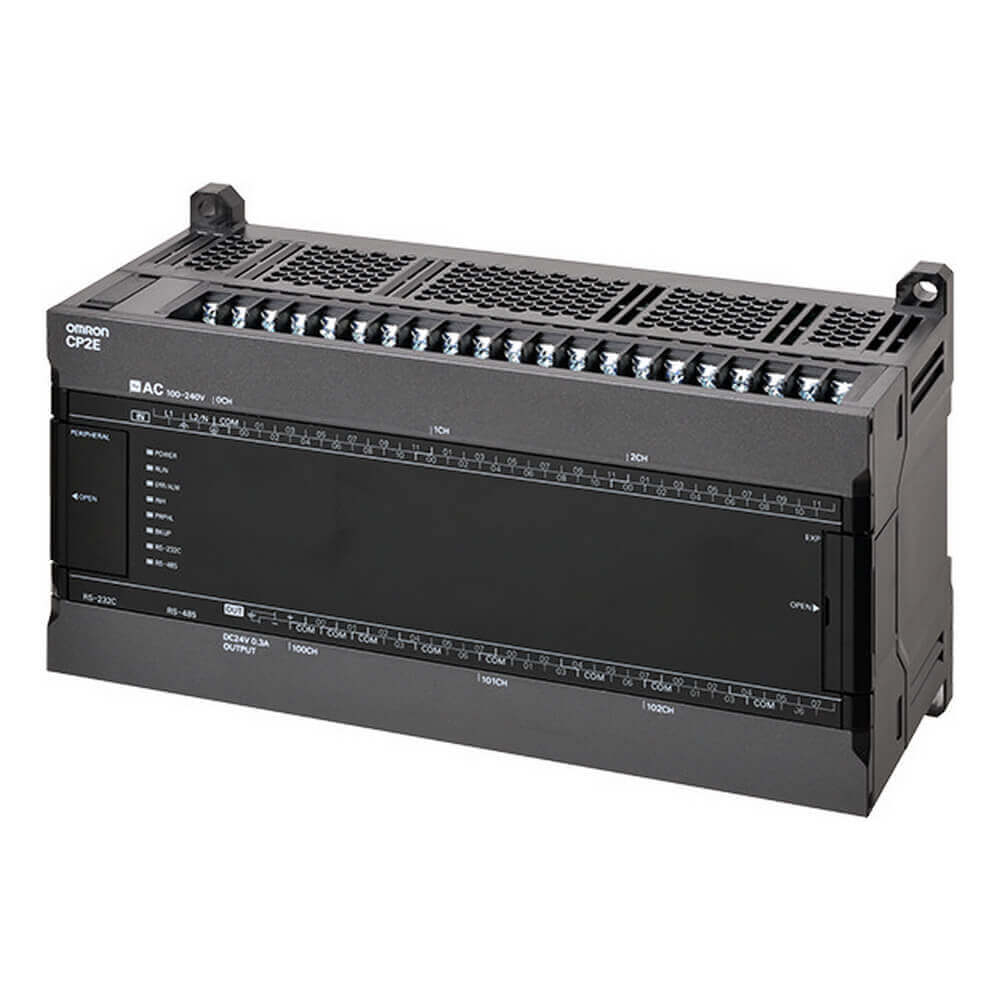 CP2E PLC compact - Tip Standard; 36 DI, 24DO; PNP output; Power  24 VDC; 8 kStep Program memory [1]