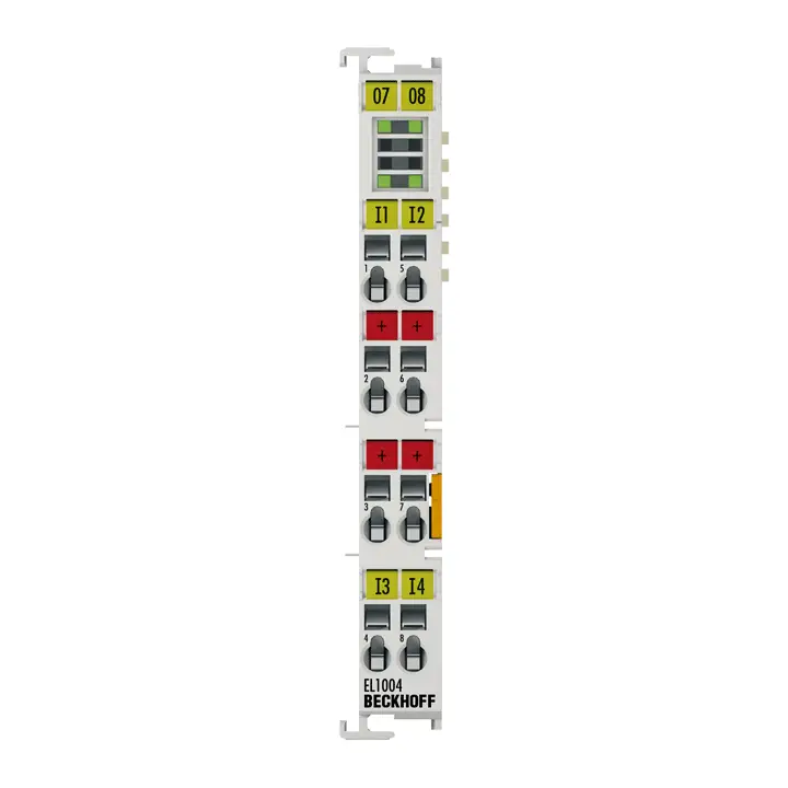 EL1004, Terminal EtherCAT, intrari digitale cu 4 canale, 24 V DC, 3 ms             [1]