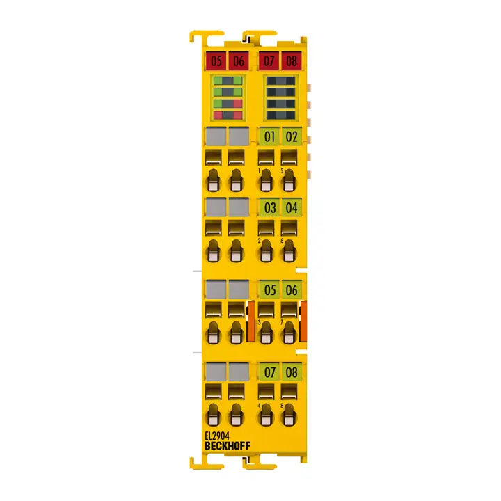 EL2904, Terminal EtherCAT, ieșire digitală cu 4 canale, 24 V DC, 0,5 A          [1]