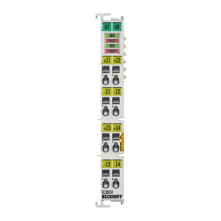 EL3024, Terminal EtherCAT, intrare analogică cu 4 canale,12 biți [1]