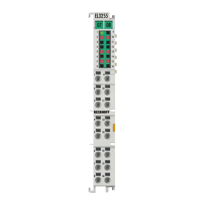 EL3255, Terminal EtherCAT, intrare analogică cu 5 canale, 16 biți    [1]