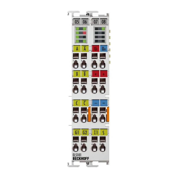 EL5101, Terminal EtherCAT, interfață de codificare cu 1 canal, 1 MHz [1]