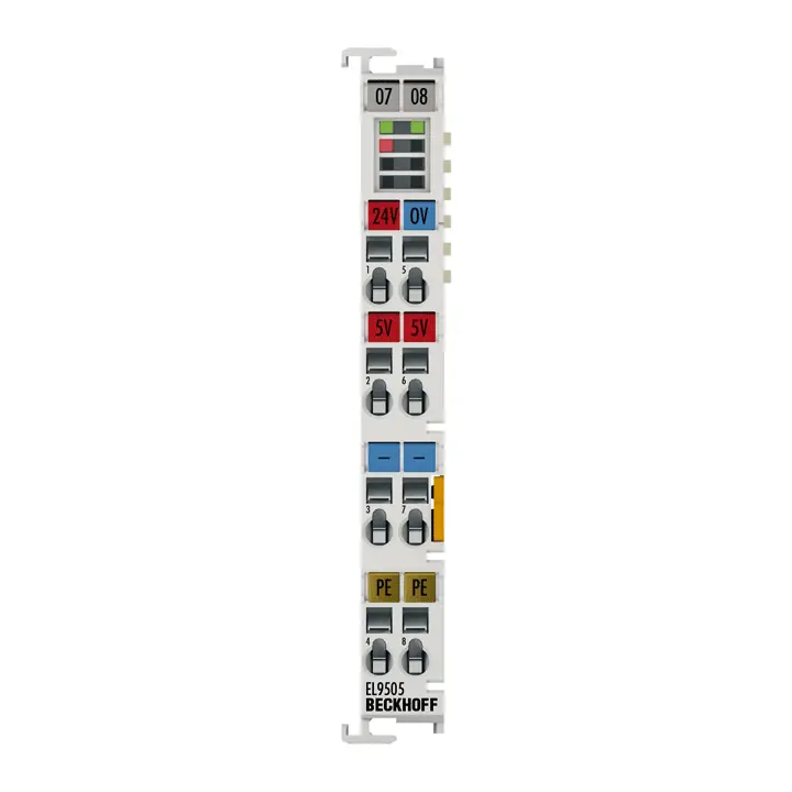 EL9505, Sursa de alimentare 24 V DC, iesire 5 V DC, 0.5 A [1]