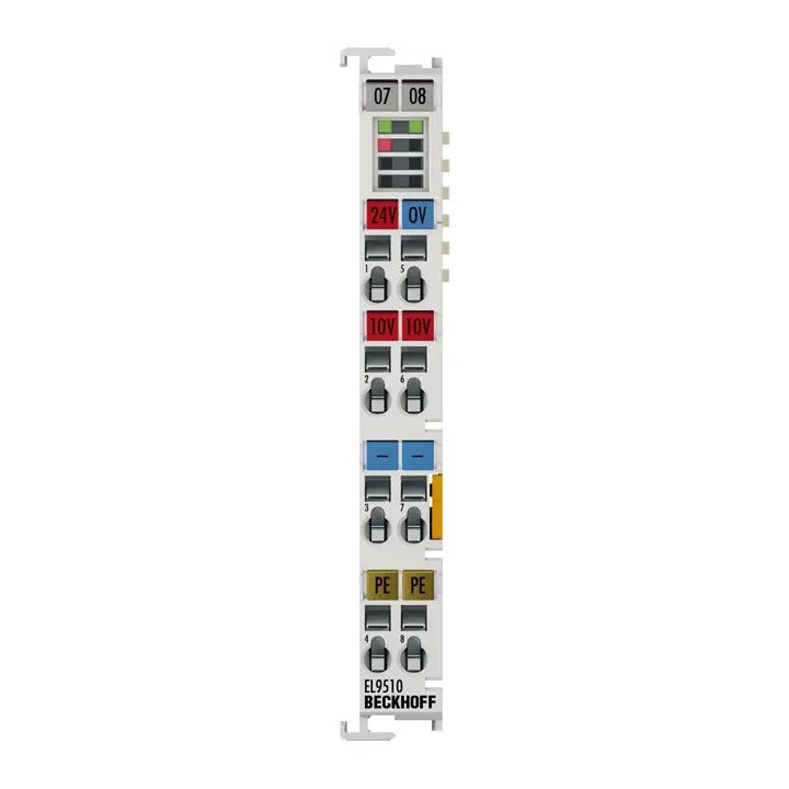EL9510, Sursa de alimentare 24 V DC, iesire 10 V DC, 0.5 A [1]