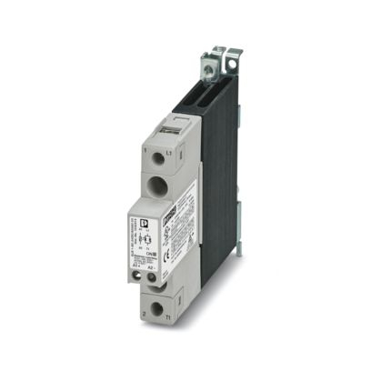 ELR 1-SC-24DC/600AC-20, Contactor monofazat, tensiune de intrare: 24 V DC, curent de ieșire: 20 A, comutator de zero tensiune [1]