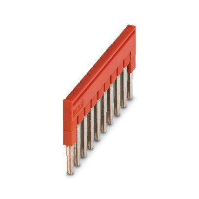 FBS 10-5, Punte de conectare, pas: 5,2 mm, număr de poziții: 10, lungime: 23 mm, culoare: roșu [1]