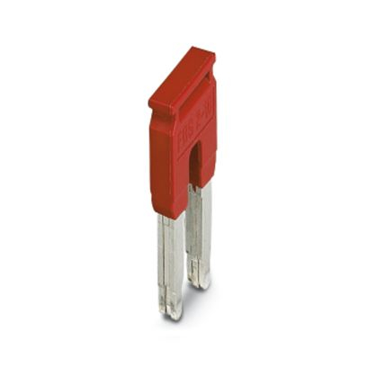 FBS 2-16, Punte de conectare, pas: 16 mm, număr de poziții: 2, lungime: 44 mm, culoare: roșu [1]