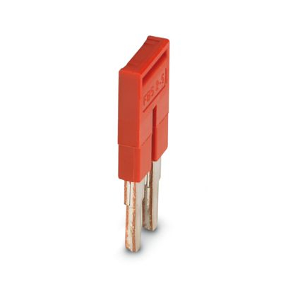 FBS 2-5, Punte de conectare, pas: 5,2 mm, număr de poziții: 2, lungime: 23 mm, culoare: roșu [1]