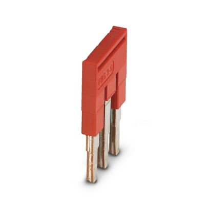 FBS 3-5, Punte de conectare, pas: 5,2 mm, număr de poziții: 3, lungime: 23 mm, culoare: roșu [1]