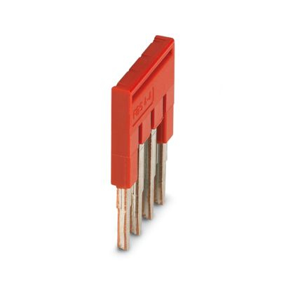 FBS 4-4, Punte de conectare, pas: 4,2 mm, număr de poziții: 4, culoare: roșu [1]
