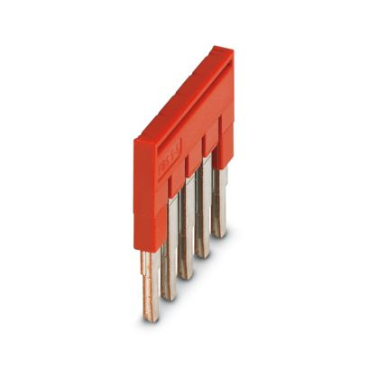 FBS 5-5, Punte de conectare, pas: 5,2 mm, număr de poziții: 5, lungime: 23 mm, culoare: roșu [1]