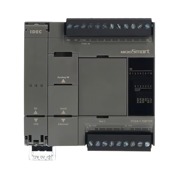 FC6A-C16R1AE, 16IO CPU 100-240VAC Releu [1]