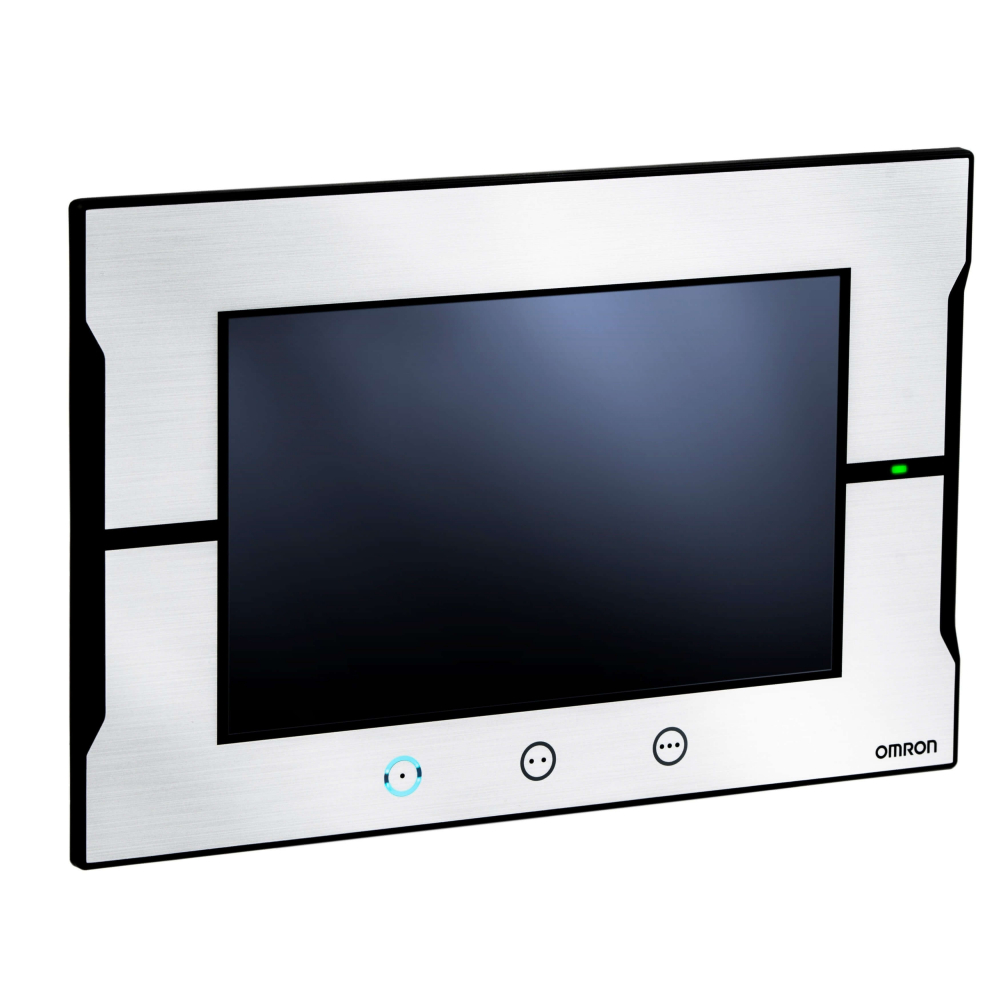 HMI, ecran cu latimea de 9 inch, TFT LCD, culoare 24 biti, rezolutie 800x480, culoarea ramei: arginiu [1]