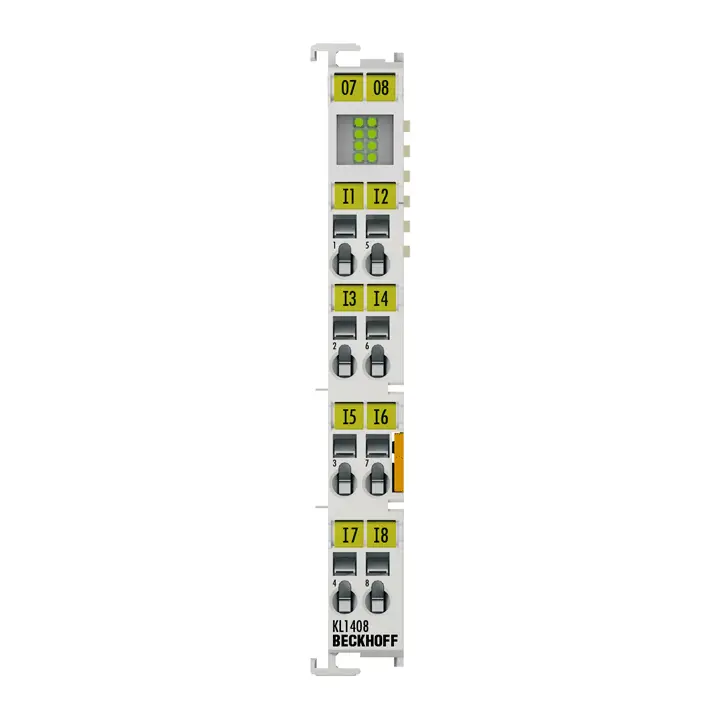 KL1408, Terminal de magistrală, intrare digitală cu 8 canale, 24 V DC [1]