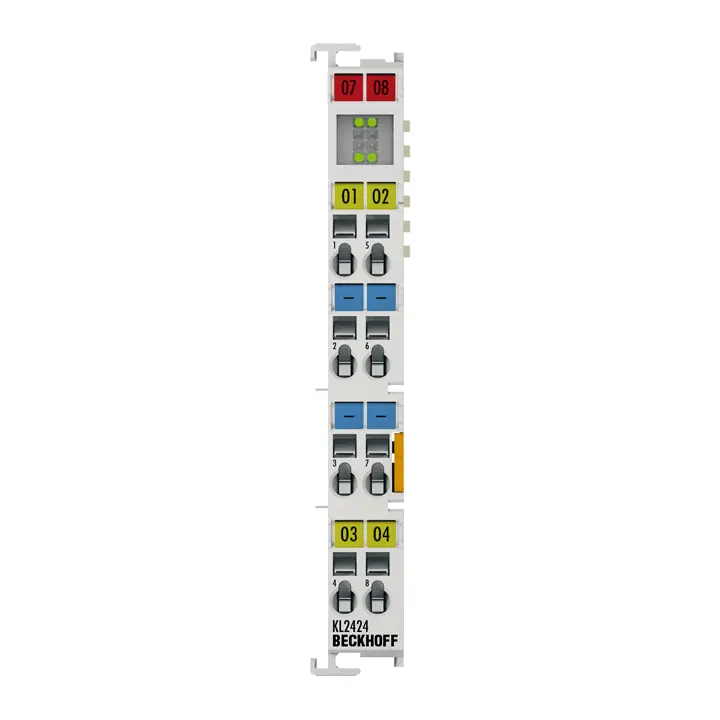 KL2424, Terminal de magistrală, ieșire digitală cu 4 canale, 24 V DC, 2 A [1]