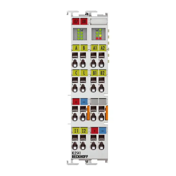 KL2541, Terminal de magistrală, interfață de mișcare cu 1 canal, 48 V DC, 5 A [1]