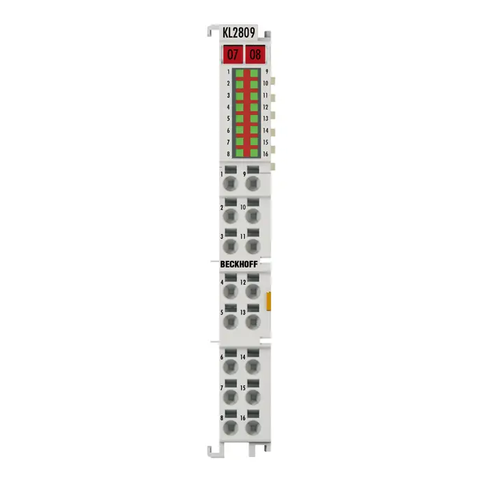 KL2809, Terminal de magistrală, ieșire digitală cu 16 canale, 24 V DC, 0,5 A [1]