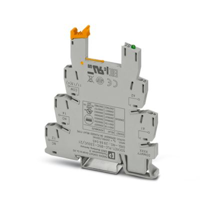 PLC-BSC-230UC/21, Bloc terminal de bază PLC de 6,2 mm cu conexiune cu șurub, tensiune de intrare 230 V AC/DC [1]