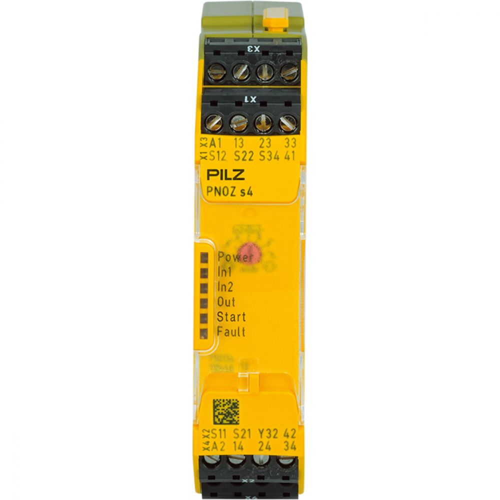 PNOZ s4 48-240VACDC 3 n/o 1 n/c, Releu de siguranță PNOZsigma (autonom), intrări: 1/2-canal [1]