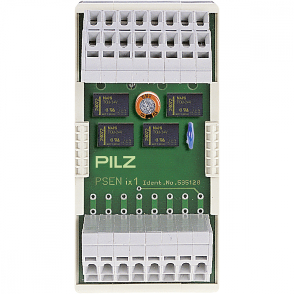 PSEN ix1 Interface f?r 4 PSEN 1, Interfață PSEN ix1 pentru conectarea și evaluarea mai multor senzori de siguranță n/o [1]