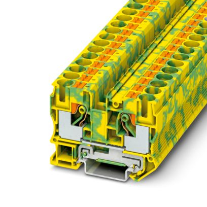 PT 10-PE, Terminal de masă, număr de conexiuni: 2, metodă de conectare: conexiune Push-in [1]