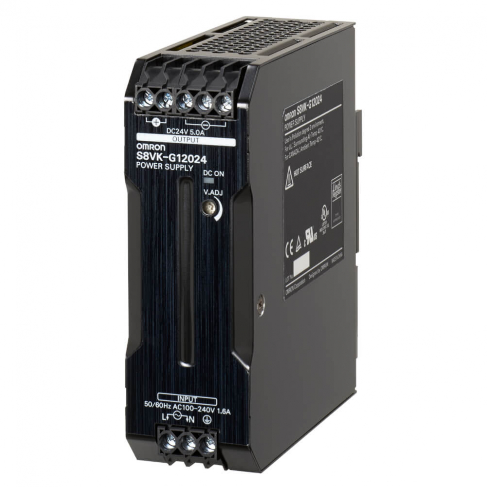 S8VK-G12024, Sursa de alimentare, 120 W, 24VDC, 5A, montaj sina DIN [1]