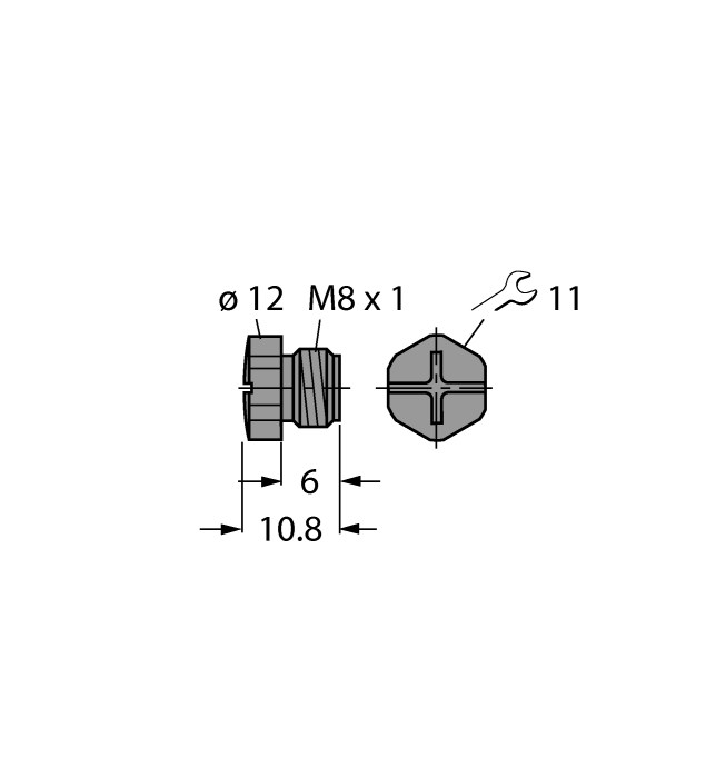 SCHUTZSTOPFEN ISK-M8 [1]