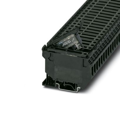 UK 5-HESILED 24, Bloc de borne modular pentru siguranțe, tip siguranță: Sticlă / ceramică [1]